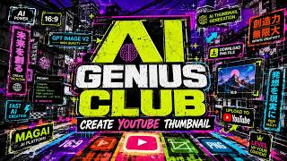 Create YouTube Thumbnails w/ GPT Image V2 in The Genius Club | Magai x The Great Discovery'