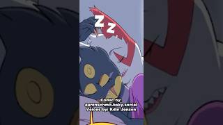 Zangoose & Seviper OTP! #comicdub #voiceactor #animememe #pokemon #voiceover #yuri #gaming #comics