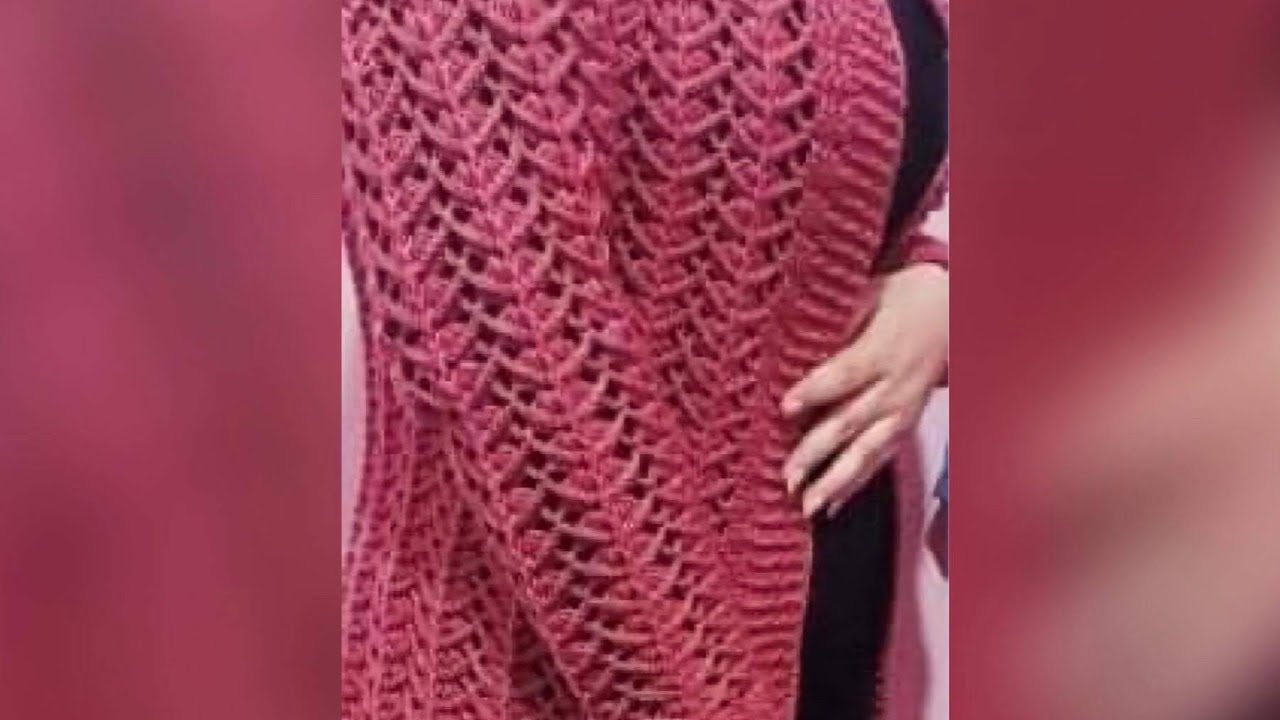 جاكت كروشيه بغرزة رائعة الجزء الأول