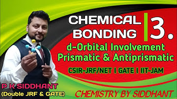 CHEMICAL BONDING Lec. 3 CSIR-NET/JRF, GATE & JAM. Prismatic Structures. CHEMISTRY BY SIDDHANT