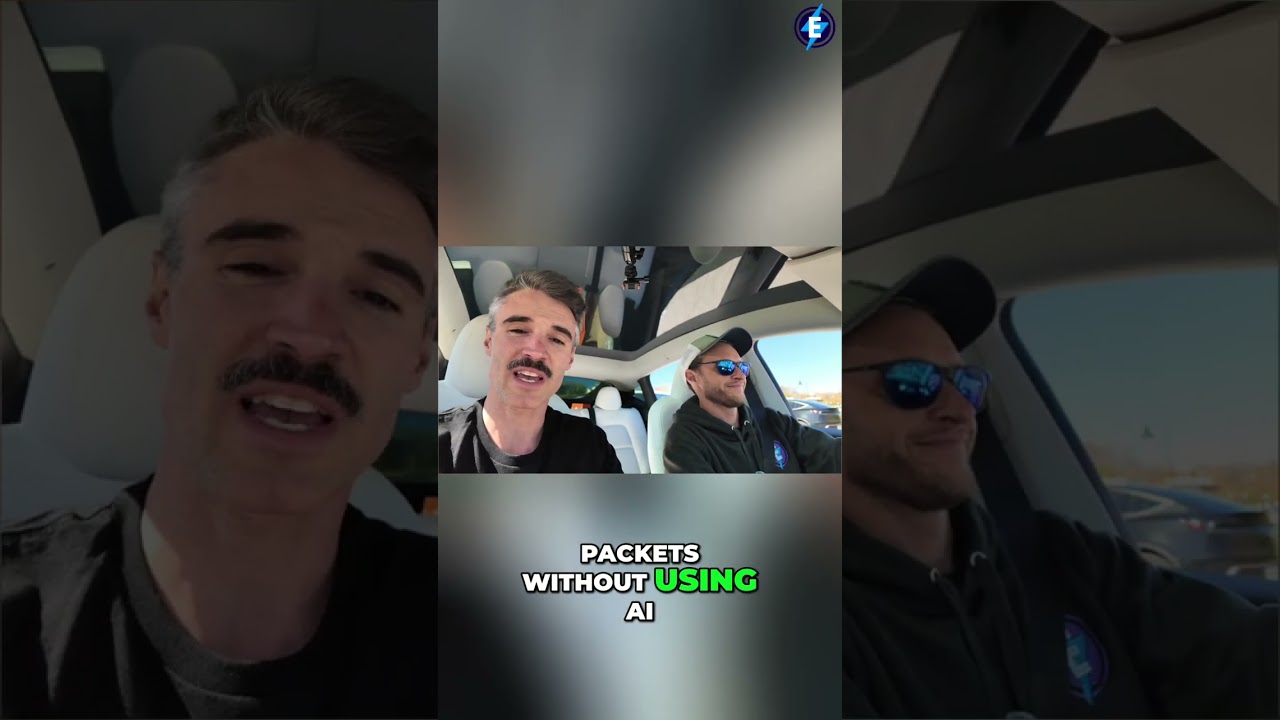 Ramen Challenge: AI vs. Humans in Tesla Frunk! #shorts