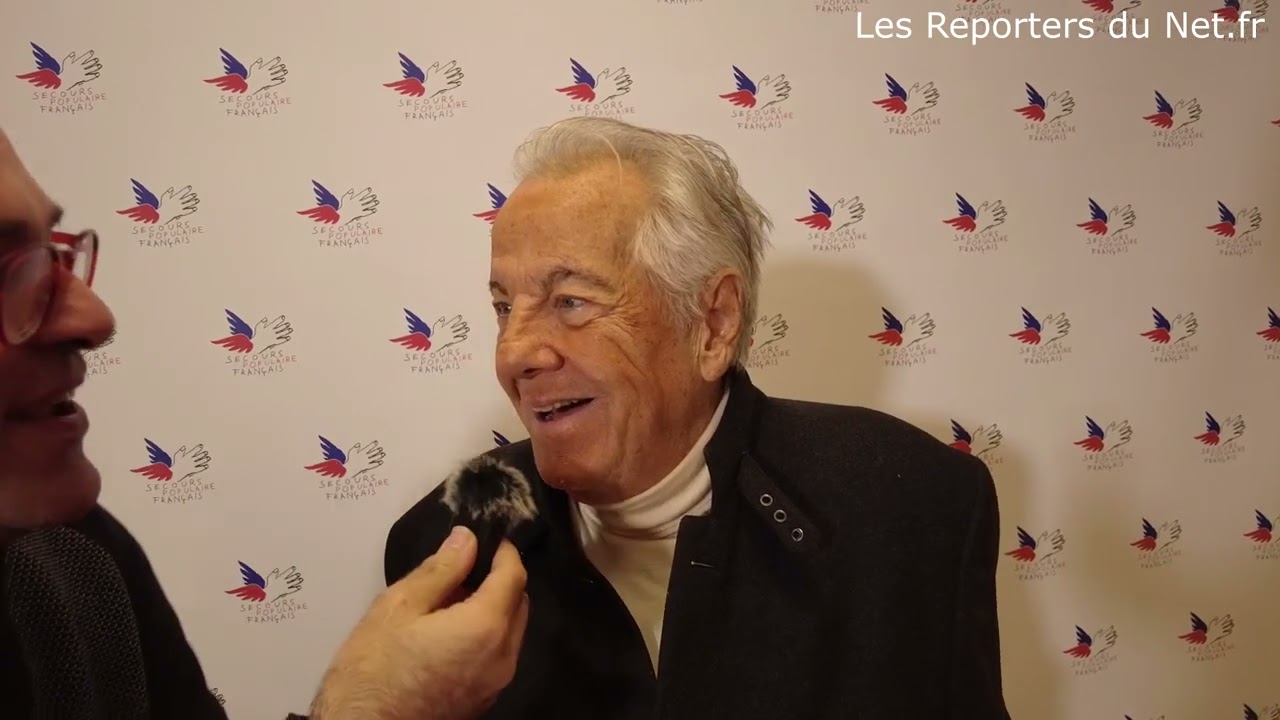 Massimo Gargia, organisateur d'événements italien et en France - Soirée du Secours Populaire 2025