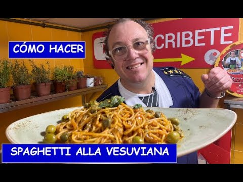 Como Hacer Spaghetti Alla Vesuviana Youtube