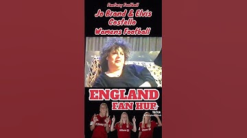 Thumbnail of Womens football with Jo Brand & Elvis Costello #footballhumor #football #funny #womensfootball