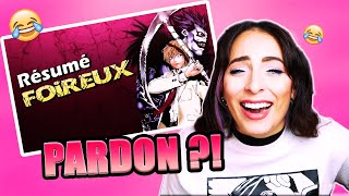 Je Réagis Au Résumé Foireux De Death Note 