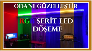 Rgb Şerit Led Ile Oda Aydınlatması