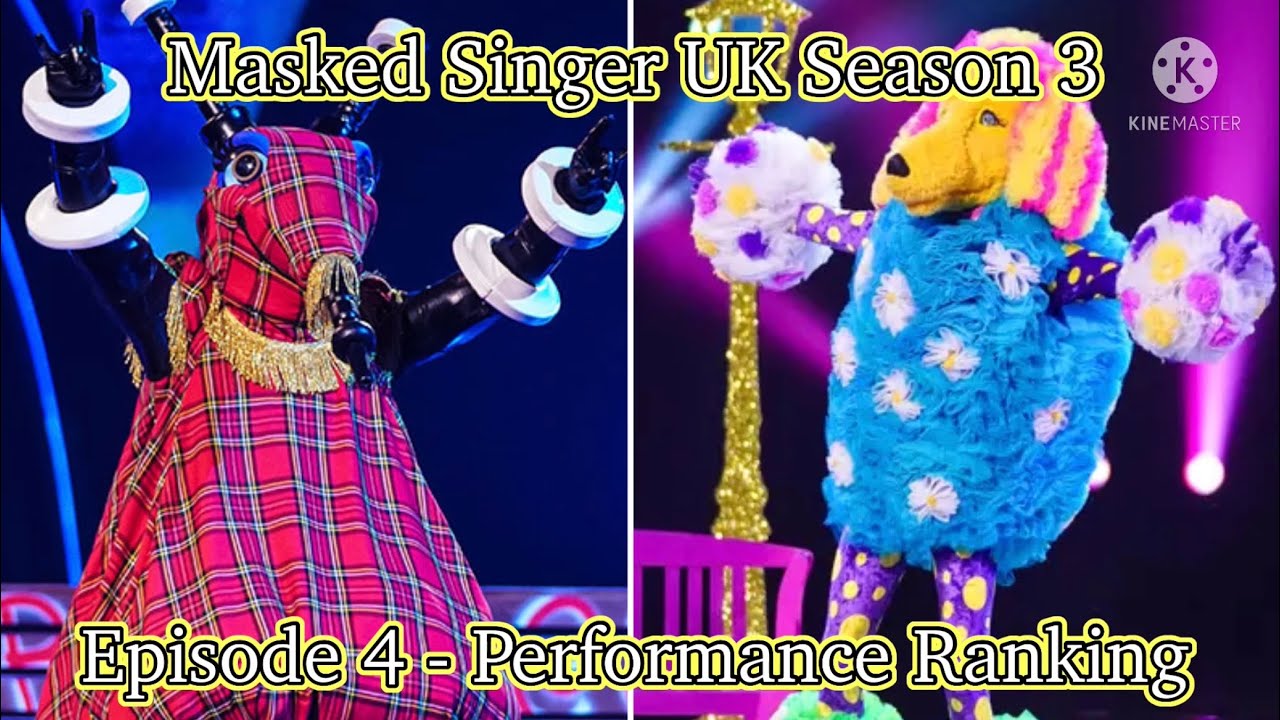 Masked Singer UK Season 3, Episode 4 - Performance Ranking - YouTube