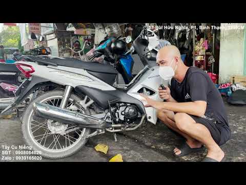 Video Wave A 110 Lên 54 Không Chẻ Bụng Giá Bao Nhiêu, Chạy... - youtube