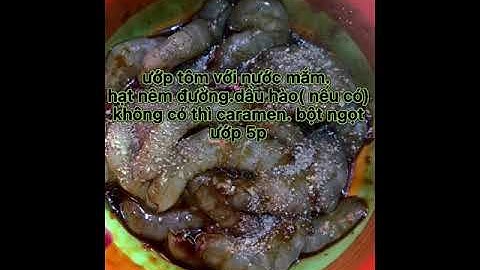 Tôm rim nước dừa_ cách làm tôm rim nước nhà tại nhà tại nhà