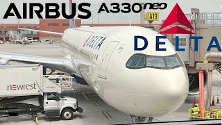 Extremely Uncomfortable Flight on Delta’s New A330-900 neo Economy Class (SLC-AMS) DL56 