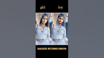Balveer returns pariya boy and girl #balveerreturns #balveer #baalveerreturnseason3promo #shortfeed