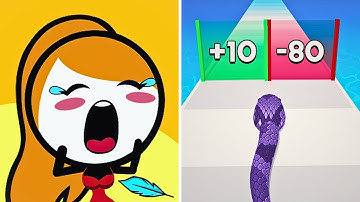 Save Her V/s Snake Run Race || BrainStorm Walkthrough || Max Gameplay ||  EP-082