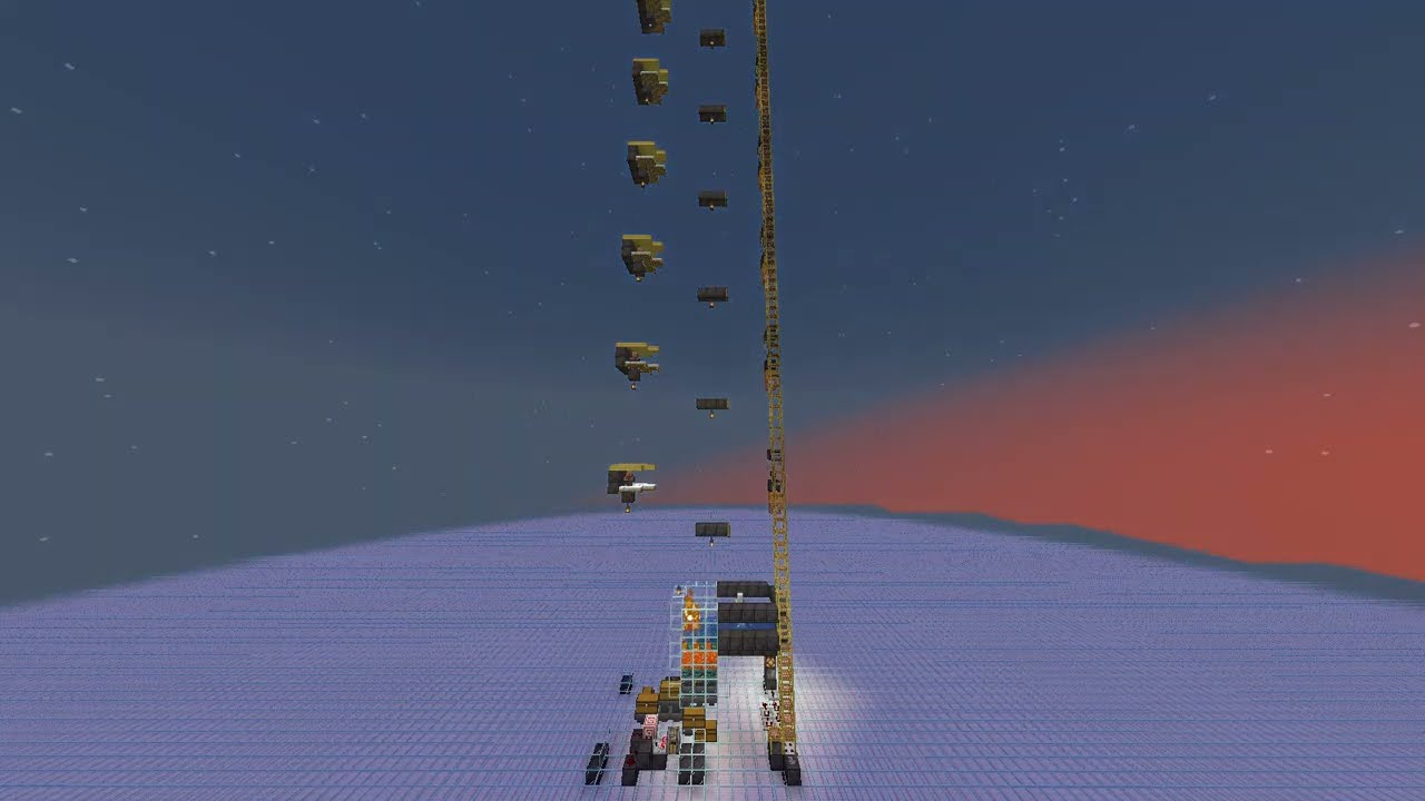 Minecraft One Chunk Iron Farm in 1.21.4 Java