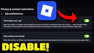 How To Disable Personalized Ads in Roblox