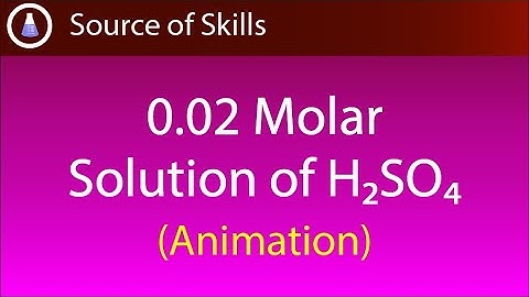 0.02 Molar solution of h2so4 | 0.02 M solution of h2so4  | 0.02 M solution of sulfuric acid
