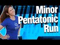 Super Fast Minor Pentatonic Run