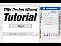 Magic Tab | Stone Outline with Contour | TRW Design Wizard 5.0 Pro Vector Software