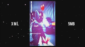 Rang The Noor The 🥀😩 || Sad Song Xml File 📥 #xml #alightmotion #am_editors_india #presetalightmotion