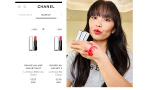 New Chanel Allure Nuit Blanche haul & review