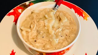 Chicken And Dumplings Recipe/ Old Fashioned Way With Can Biscuits