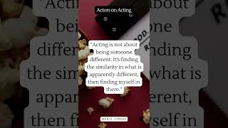 Actors on Acting 1: Meryl Streep