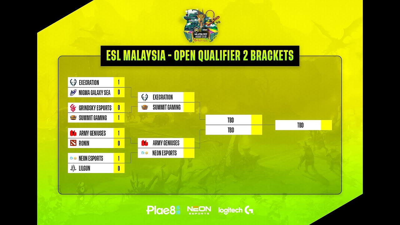 Neon Esports VS Army Geniuses | ESL One Malaysia 2022 Open Qualifier 2 | Semifinals
