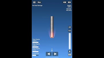 SpaceX SuperHeavy Mk2 30km test in space flight simulator sfs.
