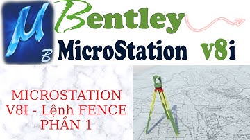 CÁC LỆNH CƠ BẢN TRONG MICROSTATION V8i/TẬP 2-LỆNH FENCE P1