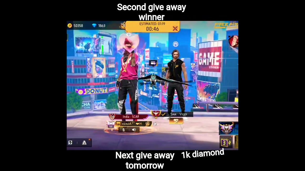 second give away winner 🏆💥