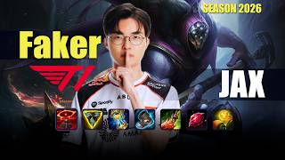 T1 Faker JAX vs OTP FIORA Top - Patch 26.20 KR Ranked | lolrec