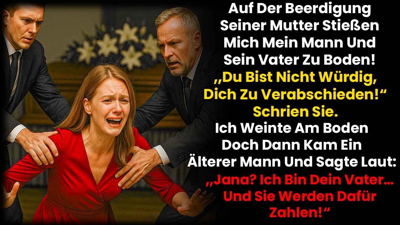 Mann und Schwiegereltern stießen mich zu Boden – doch mein MILLIONÄR-VATER ließ sie büßen