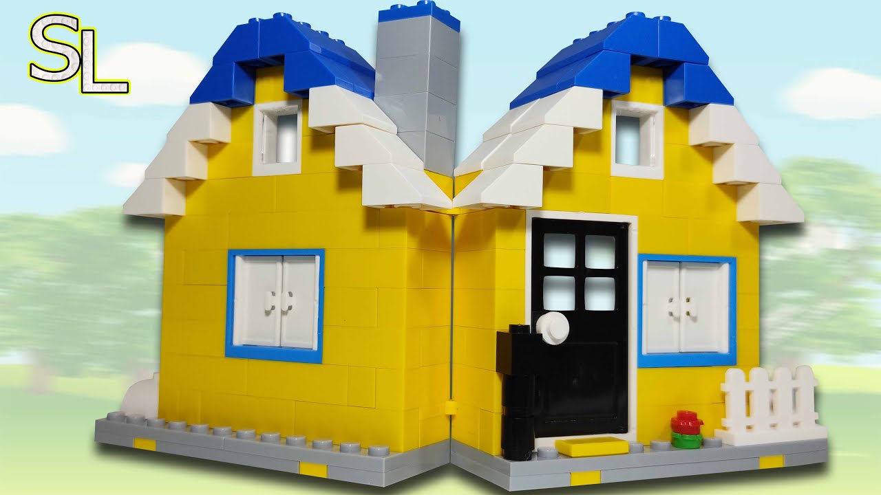 How to make a house out of lego classic YouTube