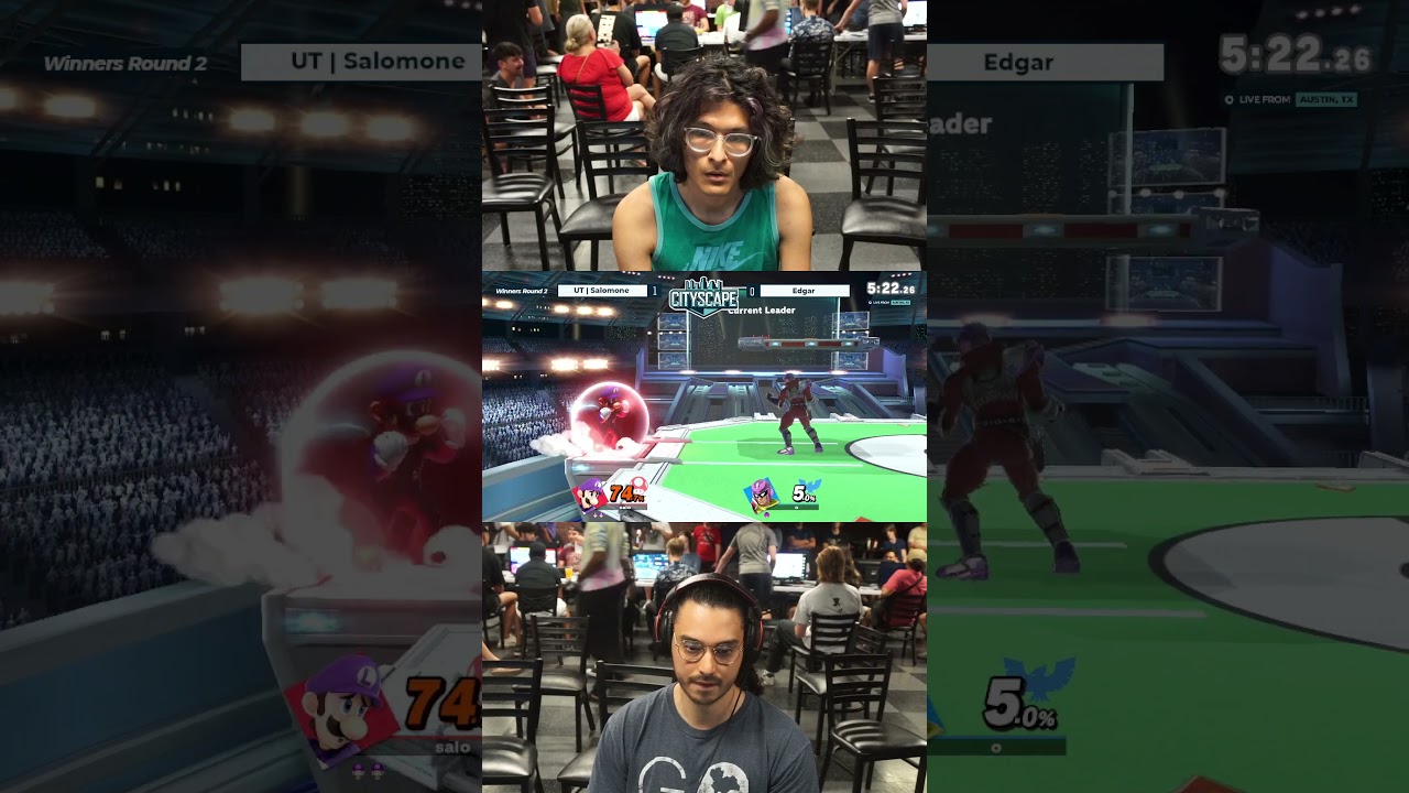 Salmone with the classic Luigi Zero to Death!