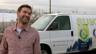 Sparkling CBD beverage brand receives vibrant wrap design that reignites delivery van