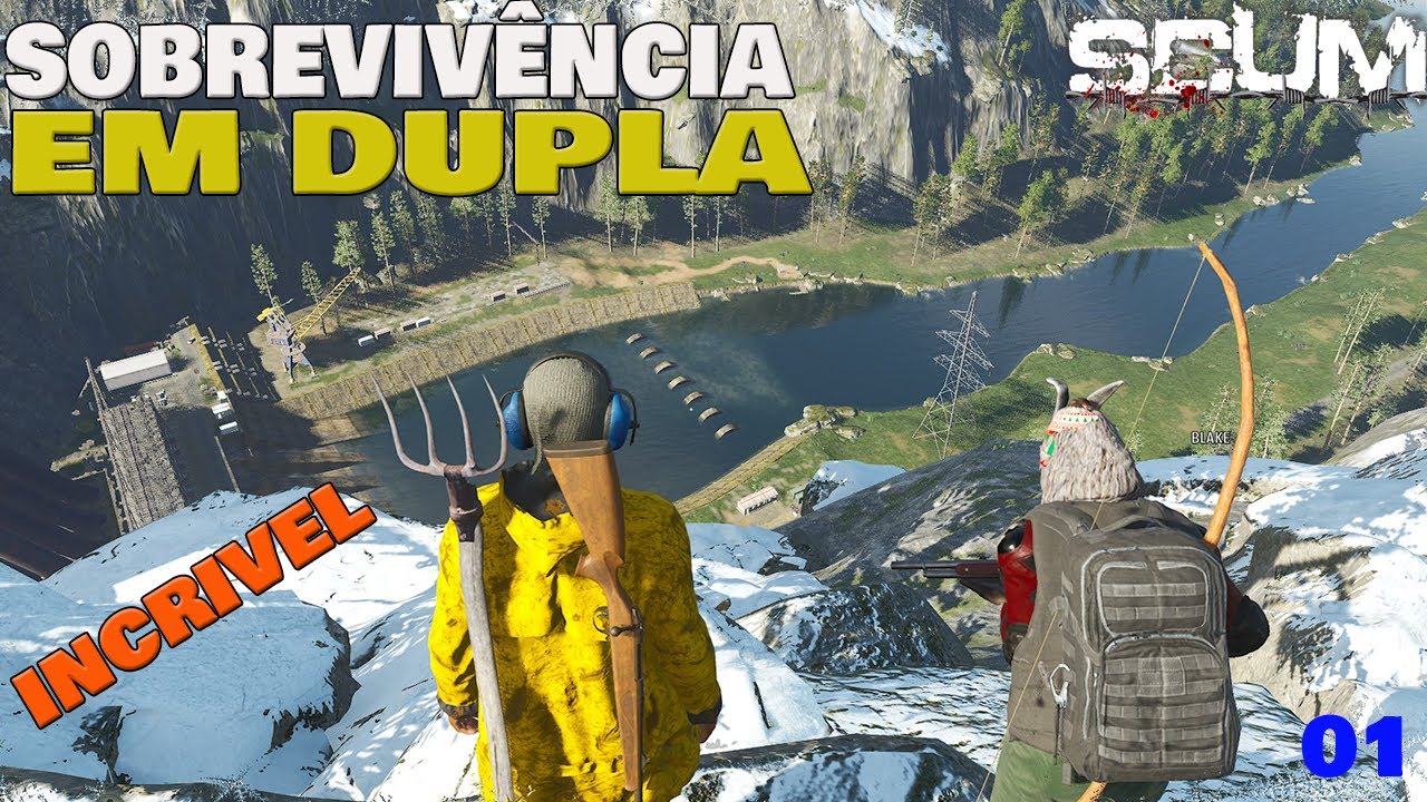 SCUM - Novo jogo de sobrevivência multiplayer em mundo aberto // Mundo Drix