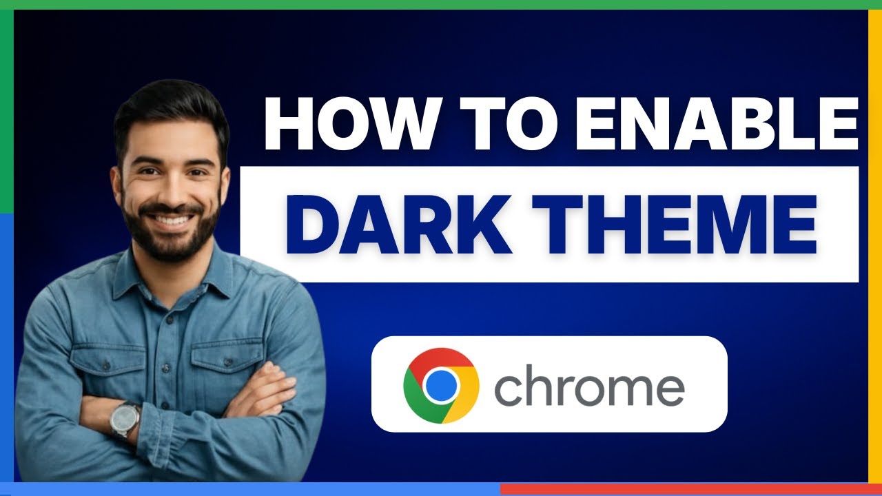 How to enable dark theme in Google Chrome [FULL GUIDE] - YouTube