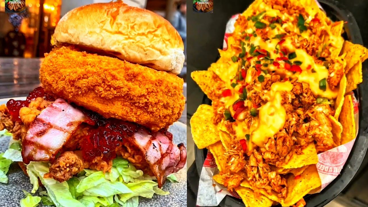 YUMMY😍 | THE MOST SATISFYING FOOD VIDEO COMPILATION | BURGER WRAP STICK FRIES NACHOS SUB | FOODILYOU