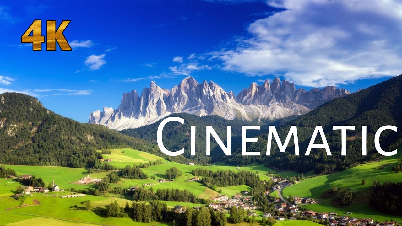 4K Drone Footage of Lansdowne Uttarakhand Mountains and River - Ambient Drone Film + Calming Music