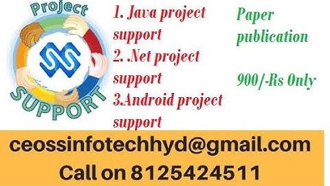 Final Year Project for CSE || Computer Science 2021 ||  Python Project ||  SS INFOTECH
