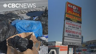 Stop dumping trash in this Scarborough plaza, business owners say