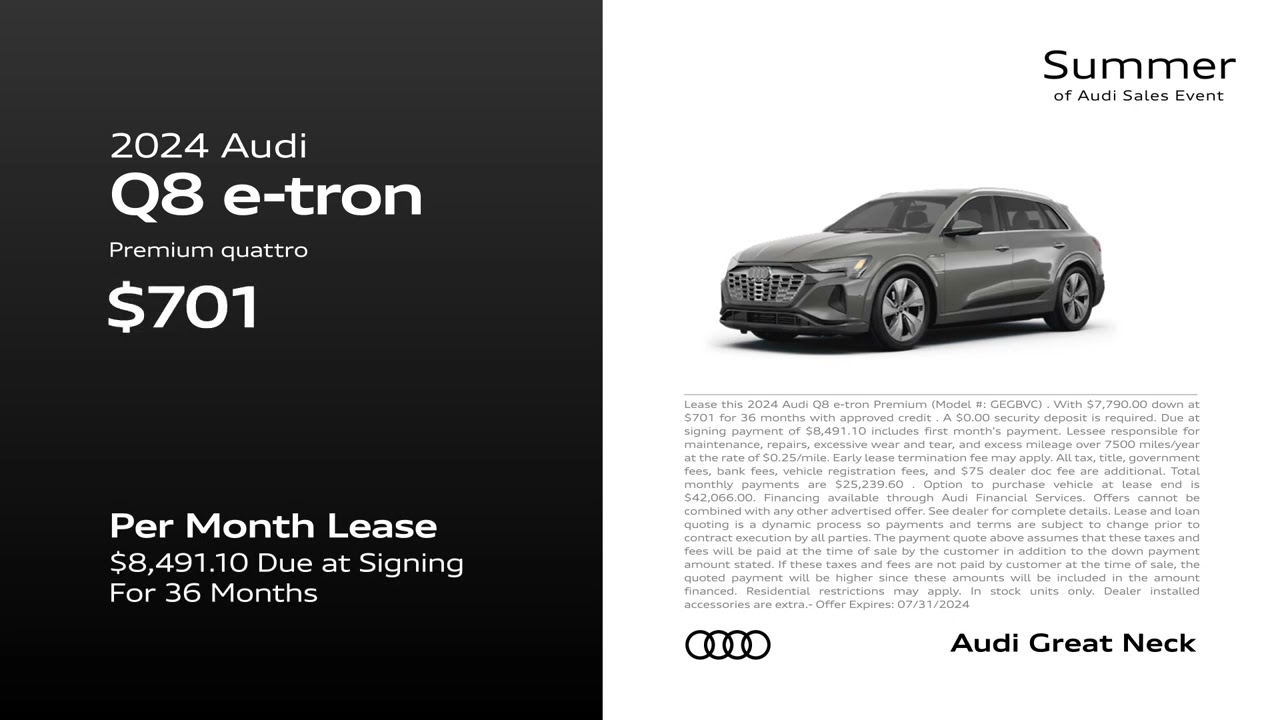 Audi Q8 e-tron 07/23/2024 4091431