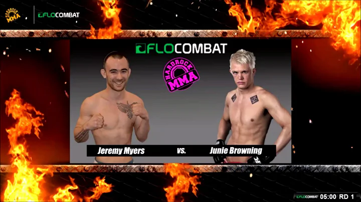 Hardrock MMA 84 Fight 14 Junie Browning vs Jeremy ...