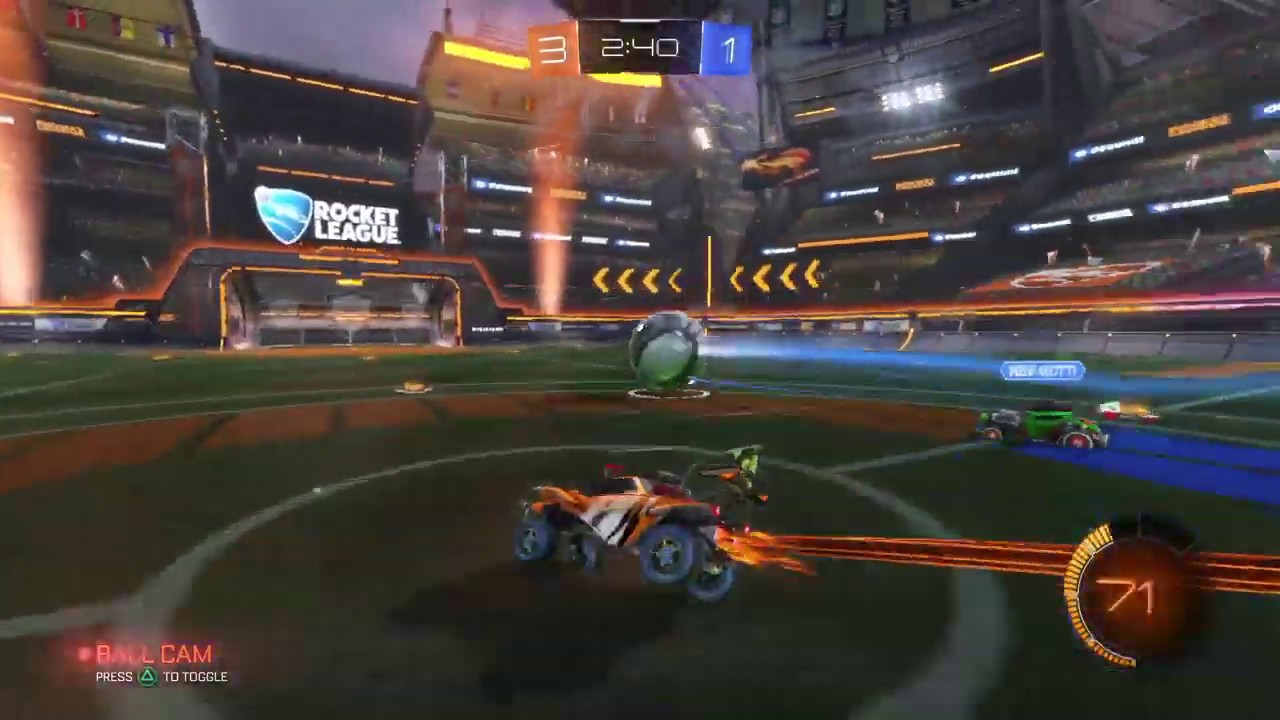 Rocket League® Online another example of why you should never stop playing before the ball is in
