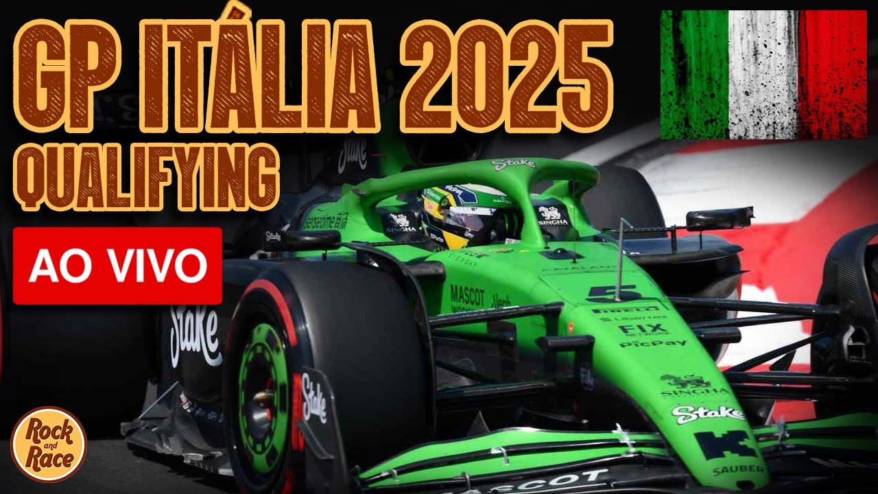 GP ITÁLIA 2025 - QUALIFYING - AO VIVO - Comentários, análise e bate papo em tempo real