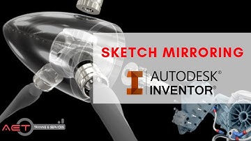 How to create half Geometry and Mirror the other half? Sketch Mirroring | Autodesk Inventors