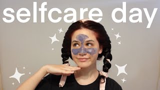 having a self care day | dying my hair, skincare shopping