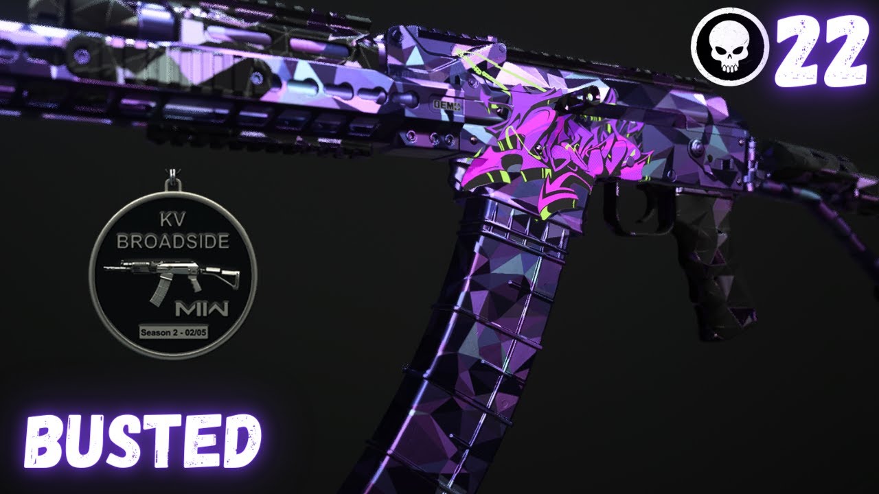 This Shotgun* Is So Broken It Got Banned! BEST* KV Broadside Loadout! Warzone Season 4!