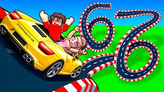 Spending $9,435,238 on the LONGEST ROAD in Roblox!