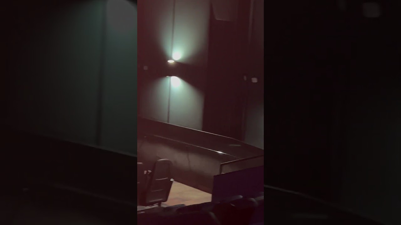 Fire alarms in movie theater