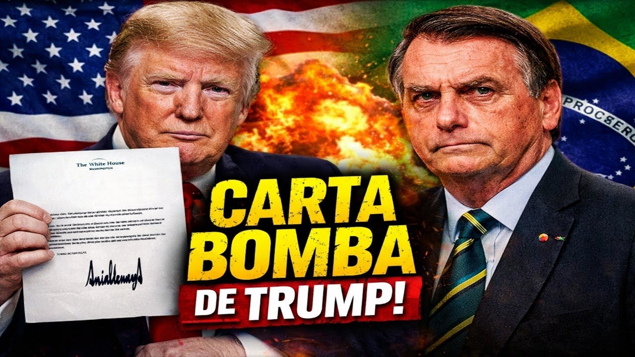 A carta bomba enviada por Donald Trump para Jair Bolsonaro cai no colo do governo Lula